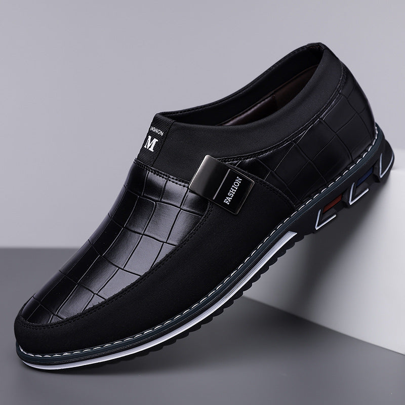 Men's Plus Size Slip-on Rubber Sole Casual Shoes