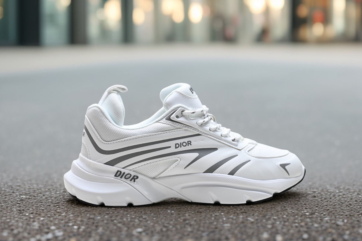 Men's Home Running Lace Up Breathable Comfortable Dad Joint Men's Sports Shoes