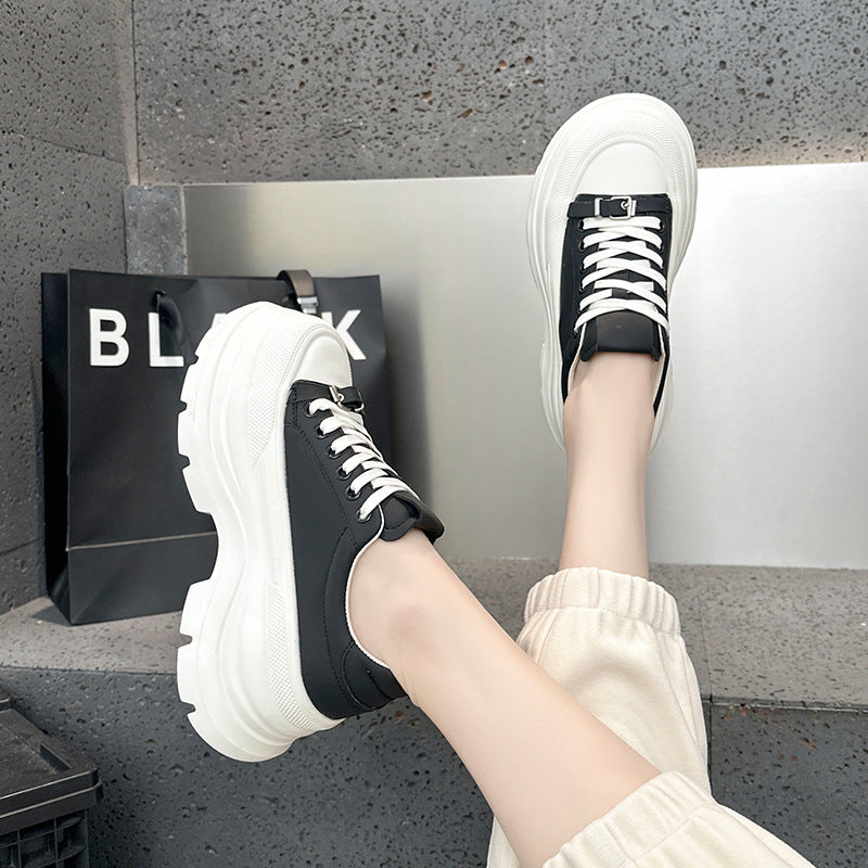 Women's Good-looking Spring Small Muffin Thick Bottom Breathable Women's Fashion Shoes