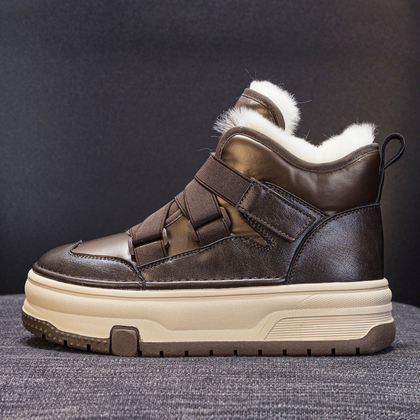 Women's Padded Board Thickened Korean Style Warm Snow Boots