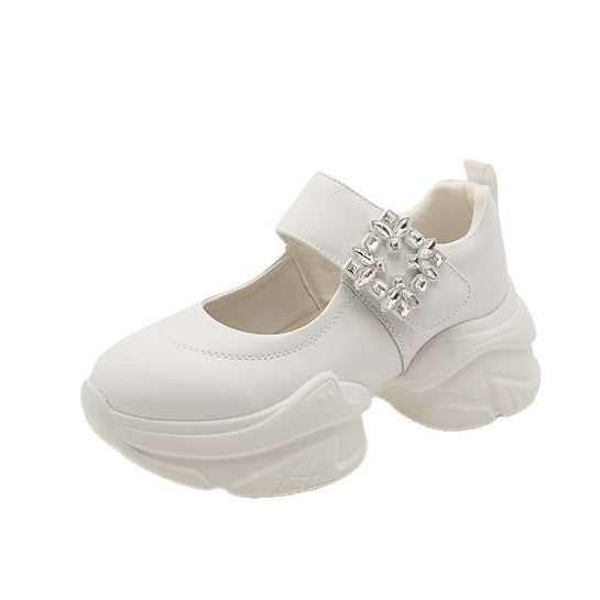 Women's Dad Spring Thick Sole Increased Mary Women's Sports Shoes