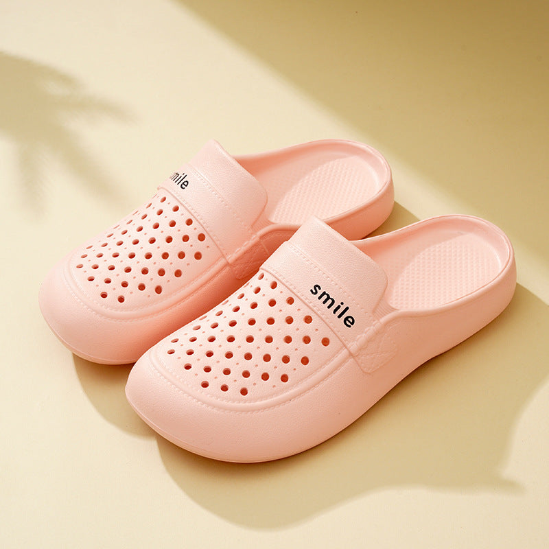 Women's Toe Cap Outdoor Hollow Beach Hole Women's Shoes