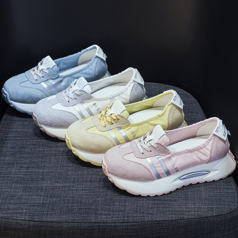 Women's Shallow Mouth Autumn Dad Fashion Platform Women's Casual Shoes