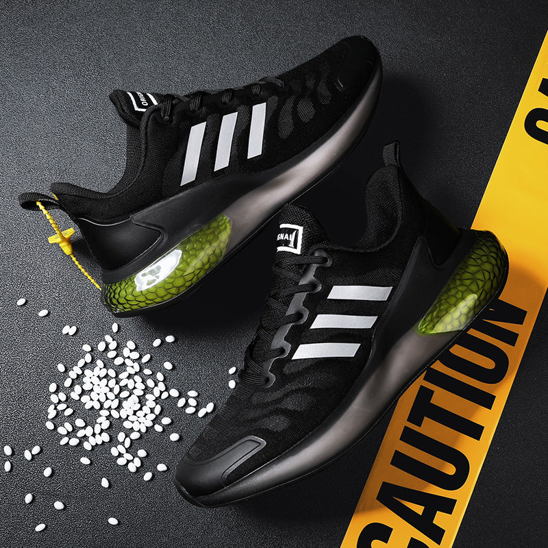 Men's Real Popcorn Autumn Ice Silk Breathable Sneakers