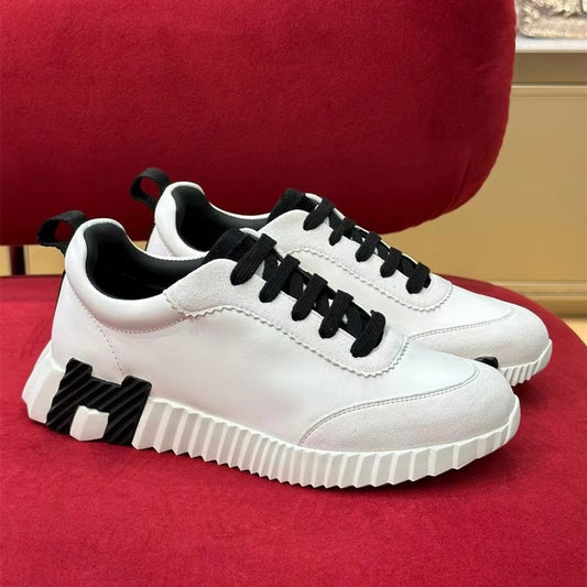 Low-cut Sports Frosted Stitching Mesh British Youth Casual Shoes