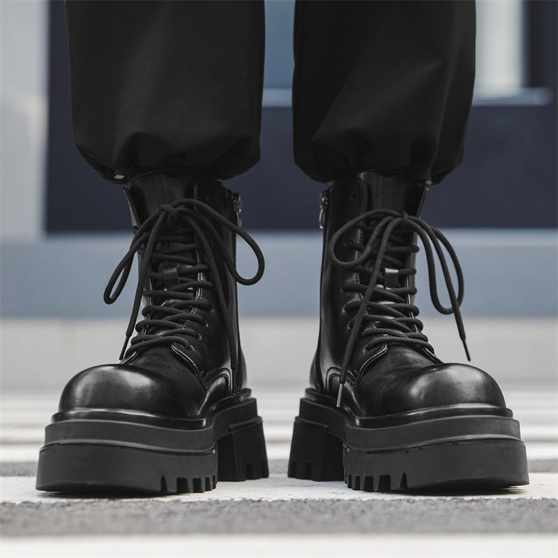 Men's Martin Thick-soled Winter British Style Retro Boots