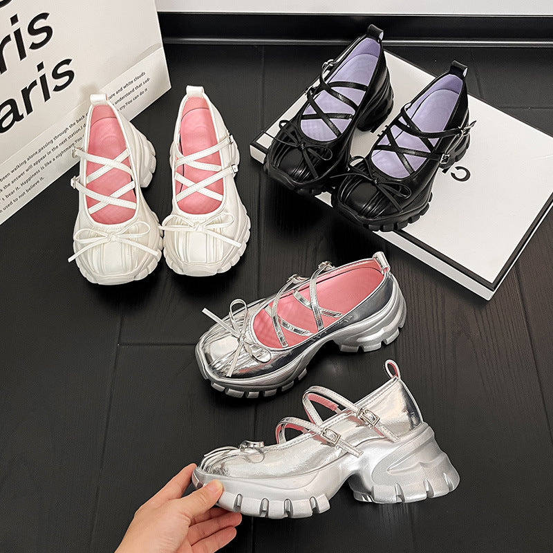Women's Sier Small People Wear French Mary Loafers