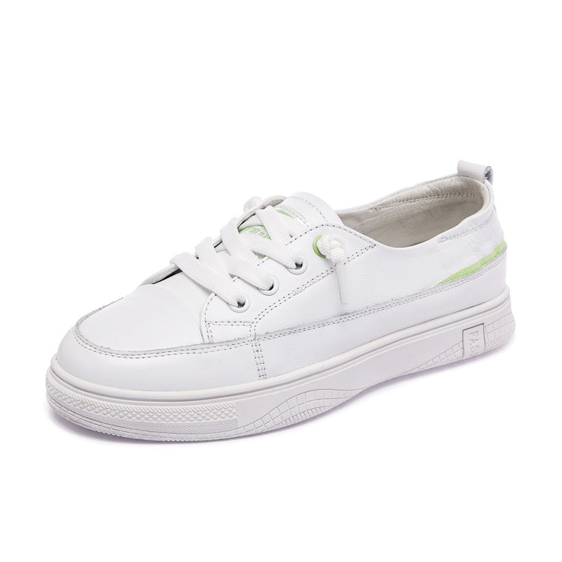 Women's Summer Calf Slip-on Flat Sports Comfort Heels