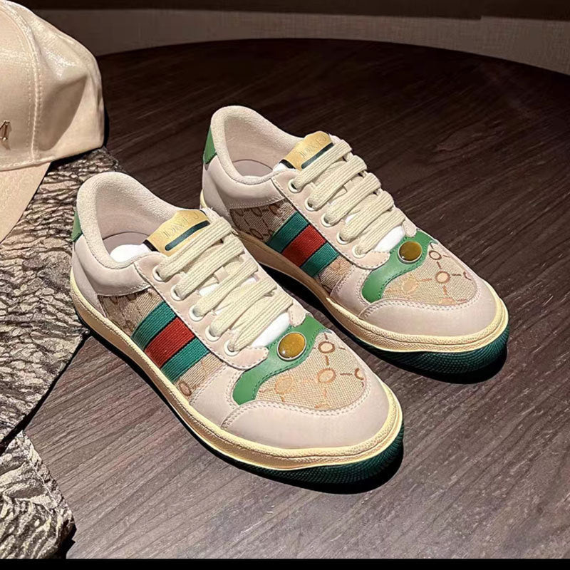 Home Dirty Female Couple Presbyopic Small Women's Sports Shoes