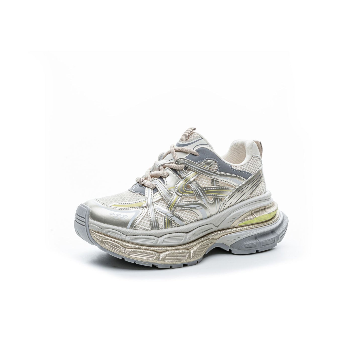 Women's Spring Thick Sole Increased Retro Daddy Women's Sports Shoes