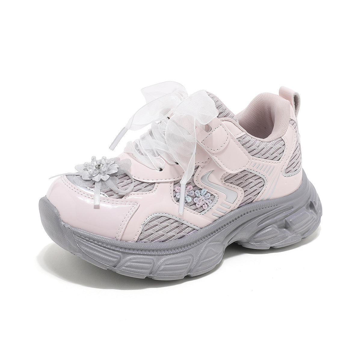 Children's Spring Style Dad Running Big Children's Sports Shoes