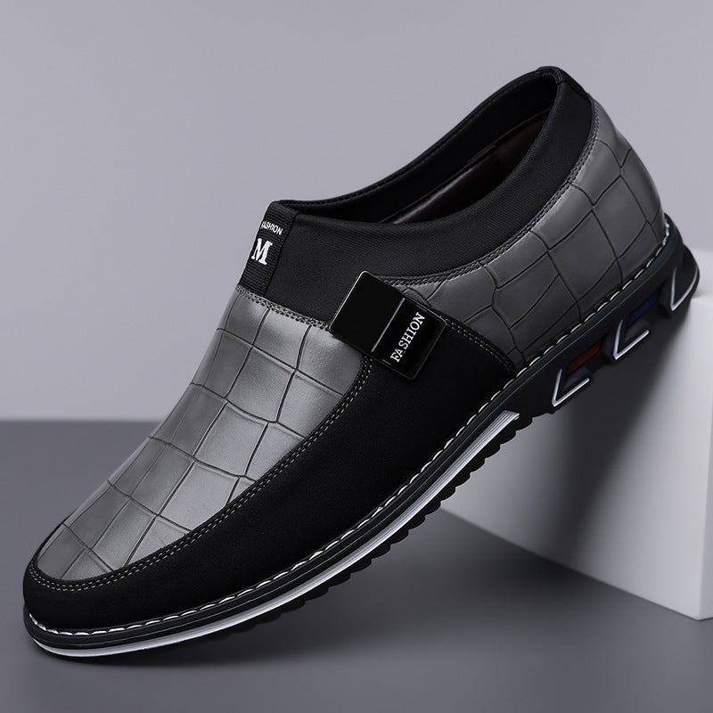 Men's Plus Size Slip-on Rubber Sole Casual Shoes