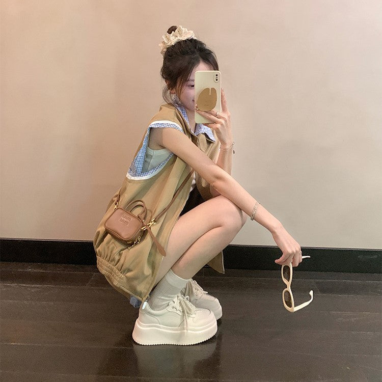 Women's Fairy Height Increasing Insole Platform Thick Bottom Sports Women's Casual Shoes