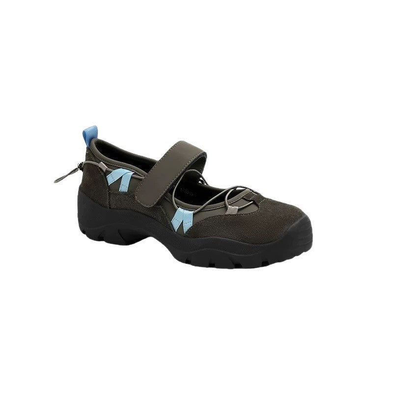 Women's Niche Design Mechanical Style Sports Ballet Thick Bottom Shallow Mouth Women's Fashion Shoes