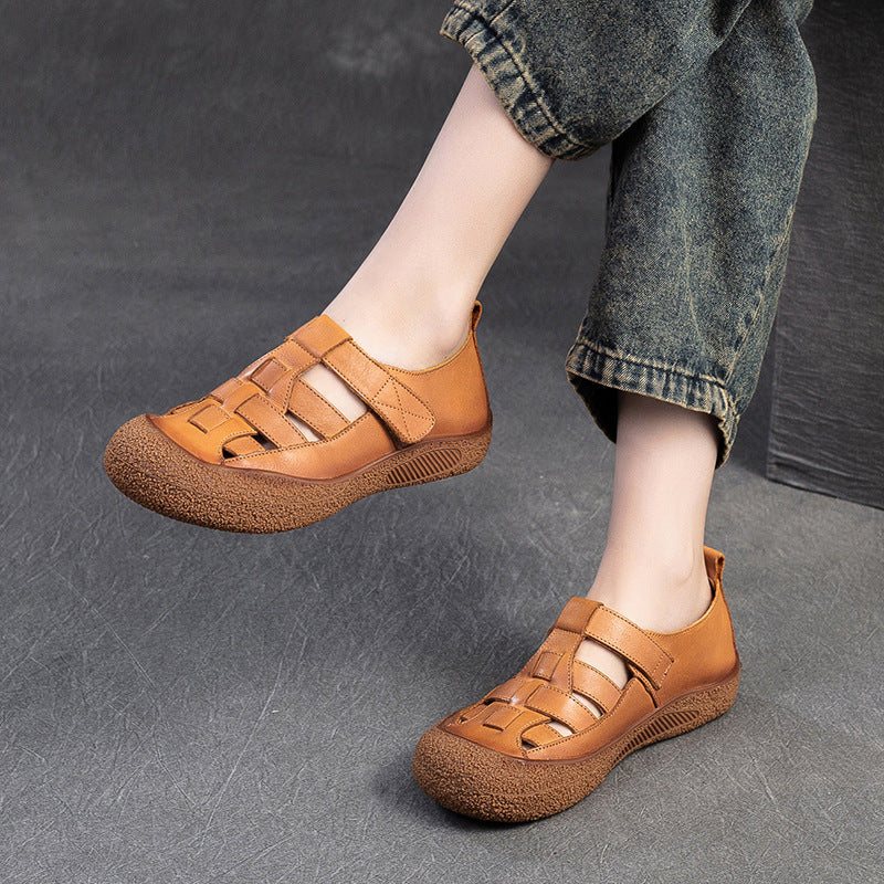 Retro Hollow Breathable Simple Comfort Fashionable Sandals