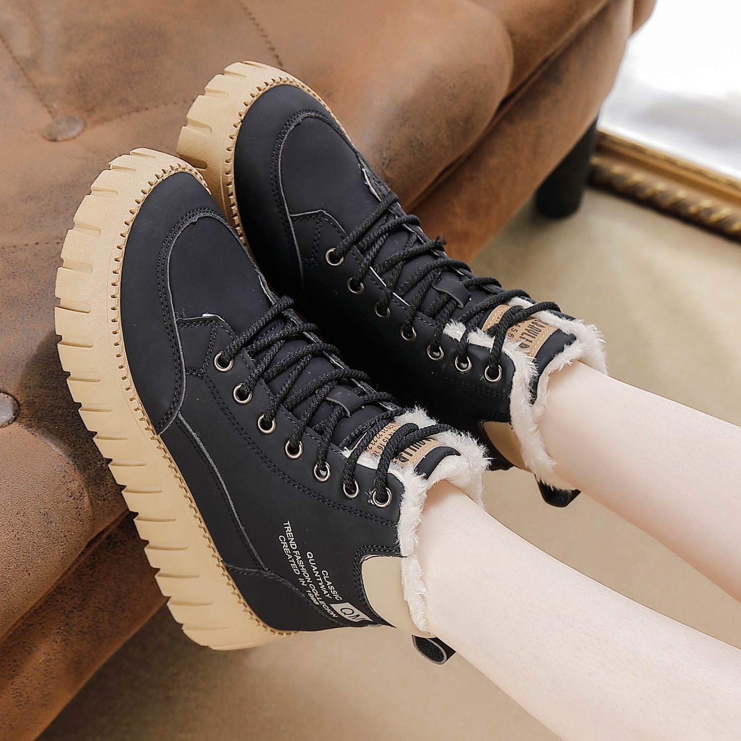 Women's Soft Bottom Northeast China Cotton Thickened Women's Shoes