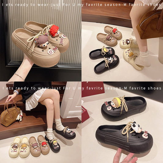 Women's Platform Hole Summer Outdoor Wear Feeling Women's Shoes