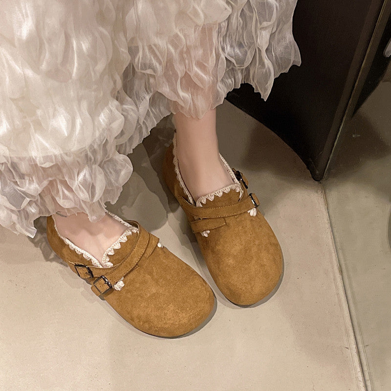 Women's Platform All-inclusive Autumn Invisible Elevated With Skirt Women's Fashion Shoes