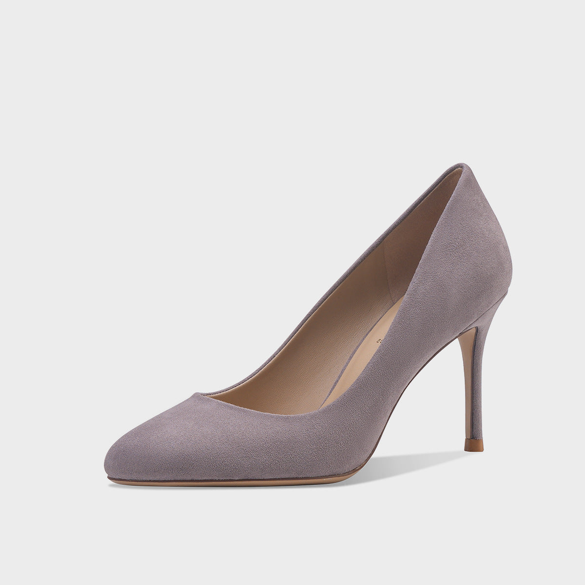 French Style Round Toe High Autumn Retro Early Sense Stiletto Women's Fashion Shoes