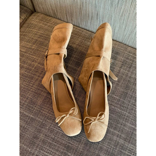 Women's Second Hair Height Increasing Insole Platform Medium Straight Pants Pipe Women's Leather Boots
