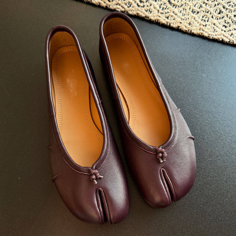 Women's Mid Tabi High Pumps Full Shallow Heels