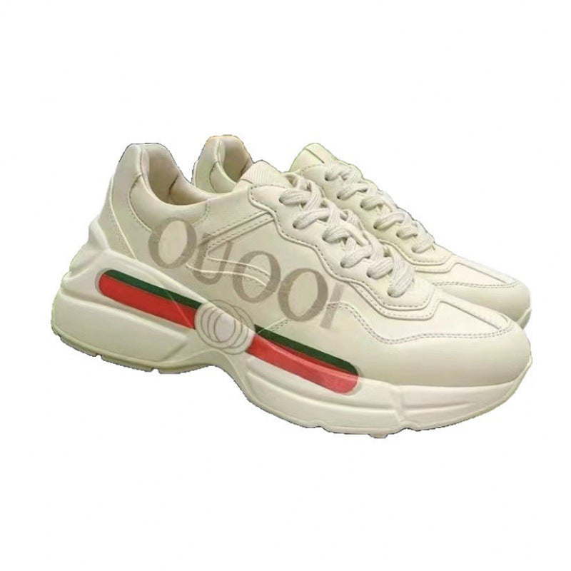 Presbyopic Camouflage Thick Bottom Leisure Pumps Comfortable Women's Sports Shoes