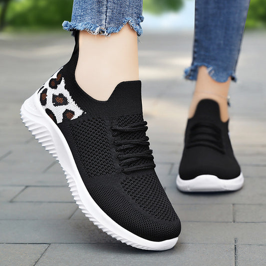 Women's Trendy Autumn Breathable Korean Running Sneakers