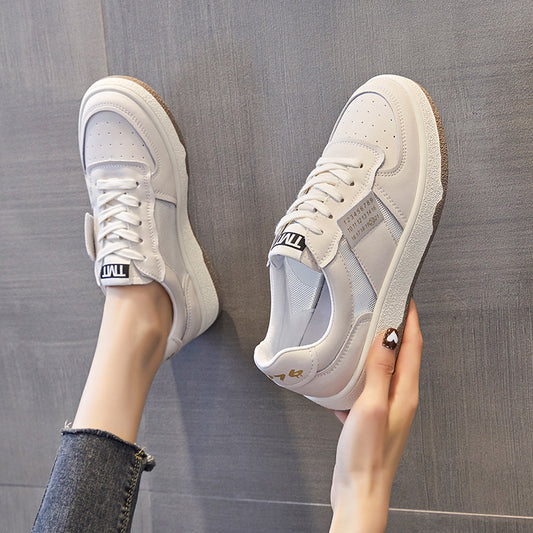 Women's & Men's White Summer Versatile Breathable Sports Board Men's Shoes