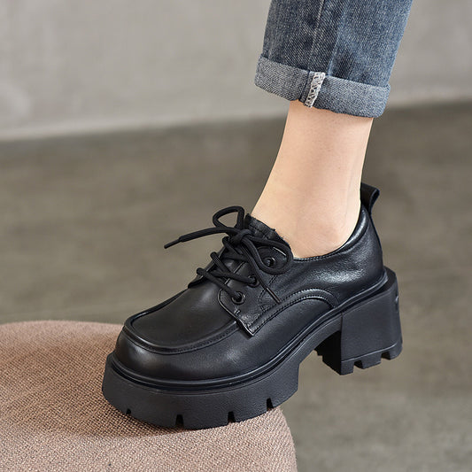 Women's & Men's Activity Price Platform Genuine Cattlehide Surface Men's Shoes