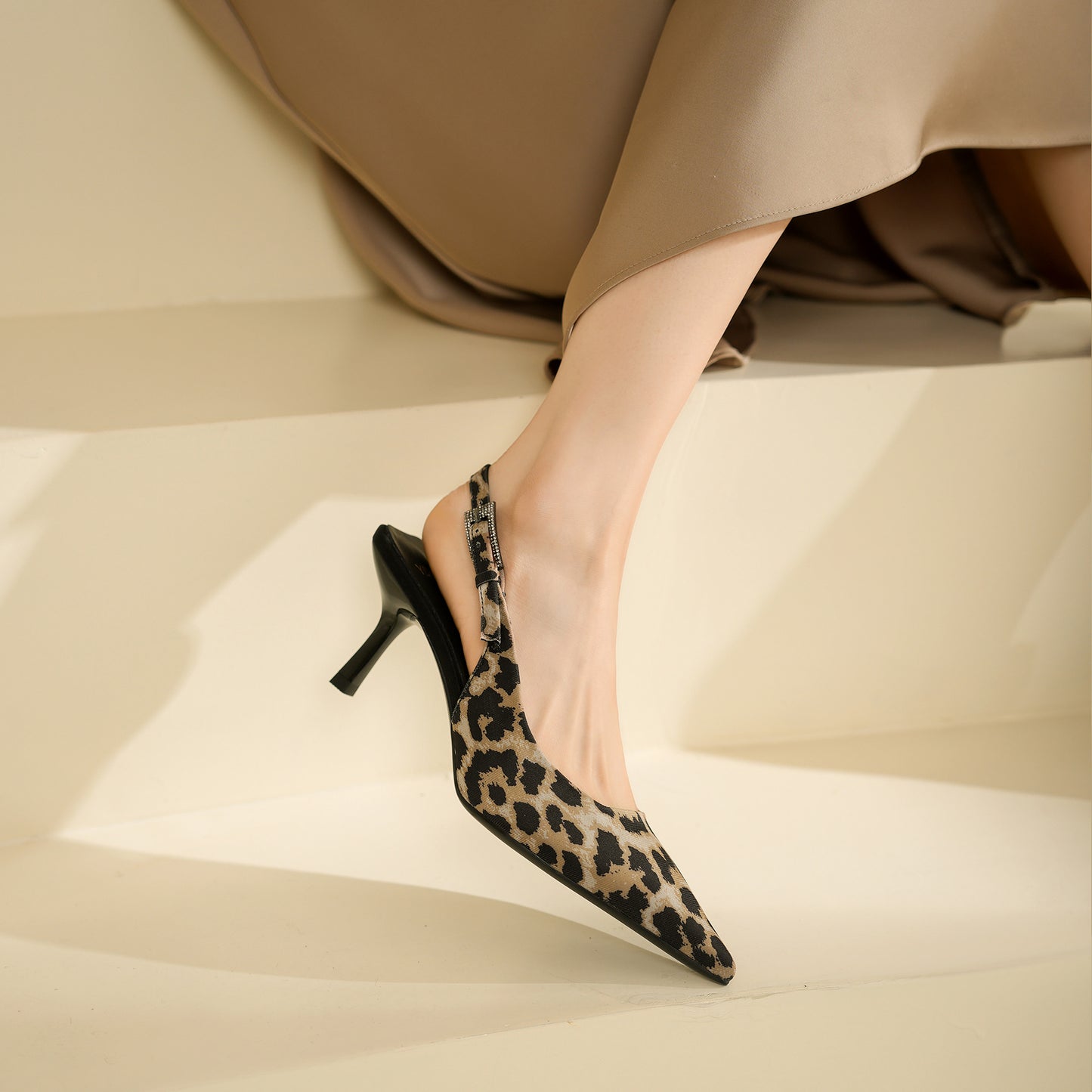 Women's Spring Pointed Stiletto High Shallow Mouth Heels