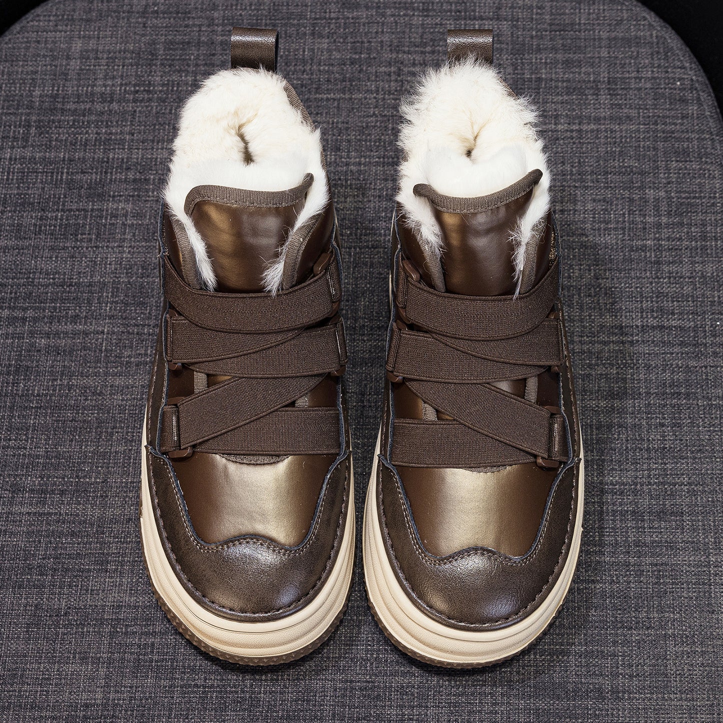 Women's Padded Board Thickened Korean Style Warm Snow Boots