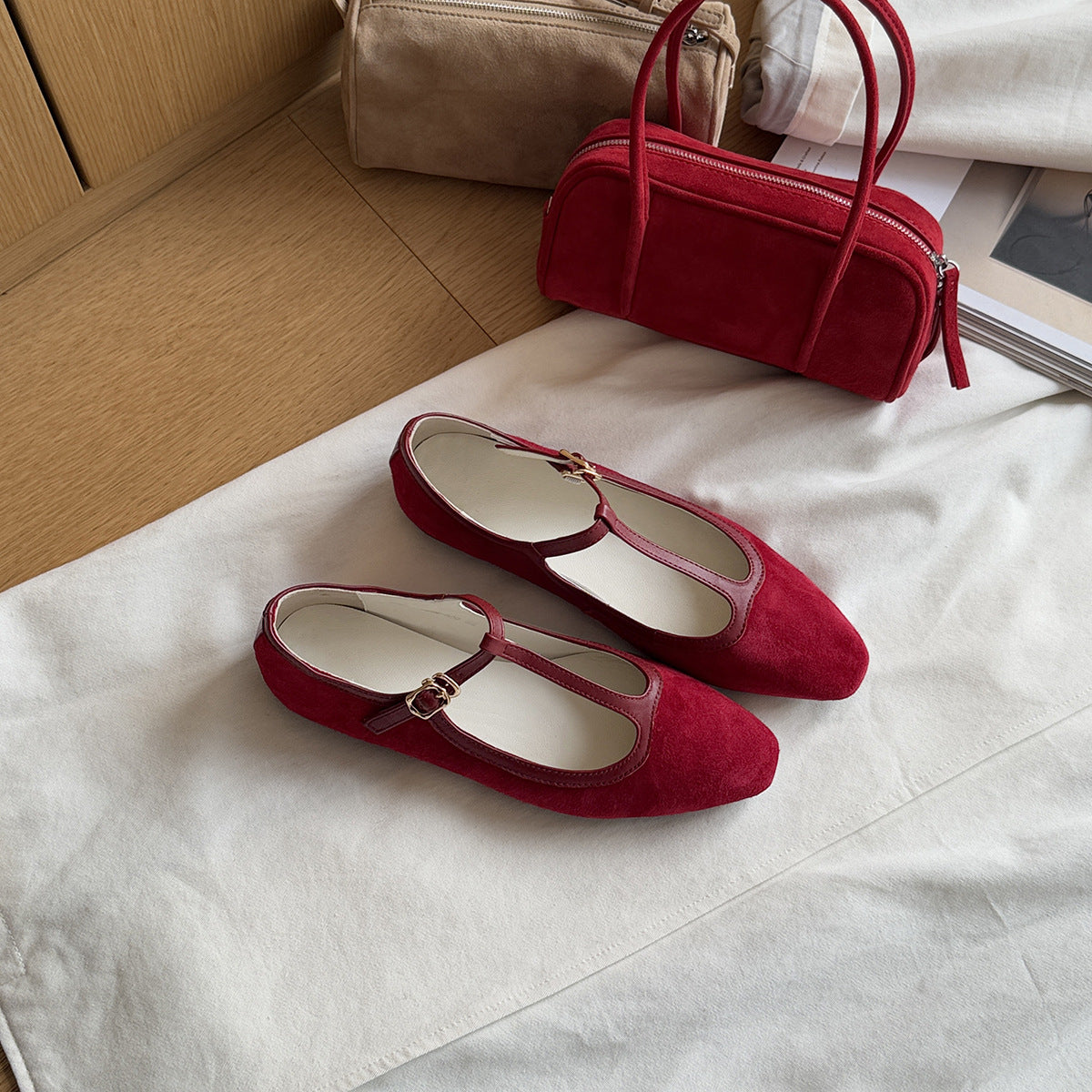 Women's Spring Versatile Retro Soft Mary Jane Heels