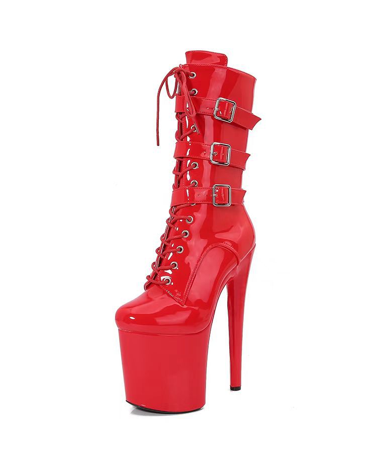 Pole Dance Booties Nightclub Temperament Stage Boots