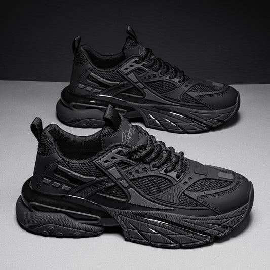 Men's Breathable Popcorn Bottom Running Fashion Platform Men's Sports Shoes