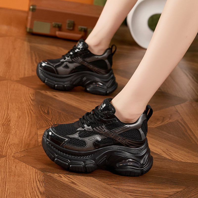 Women's Platform Dad Fashion Air Cushion Hidden Women's Shoes