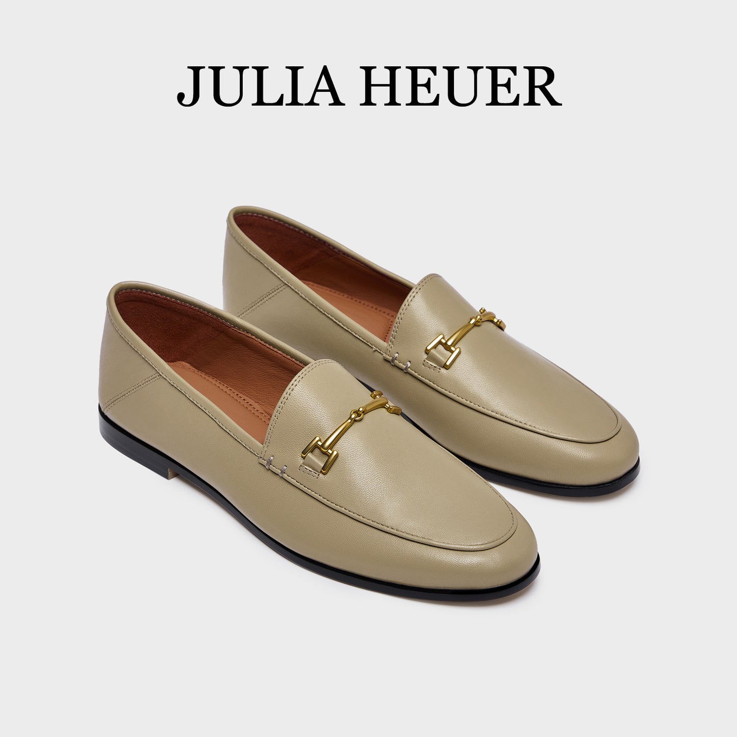 Women's Classic British Genuine Two-way Flat Buckle Casual Shoes