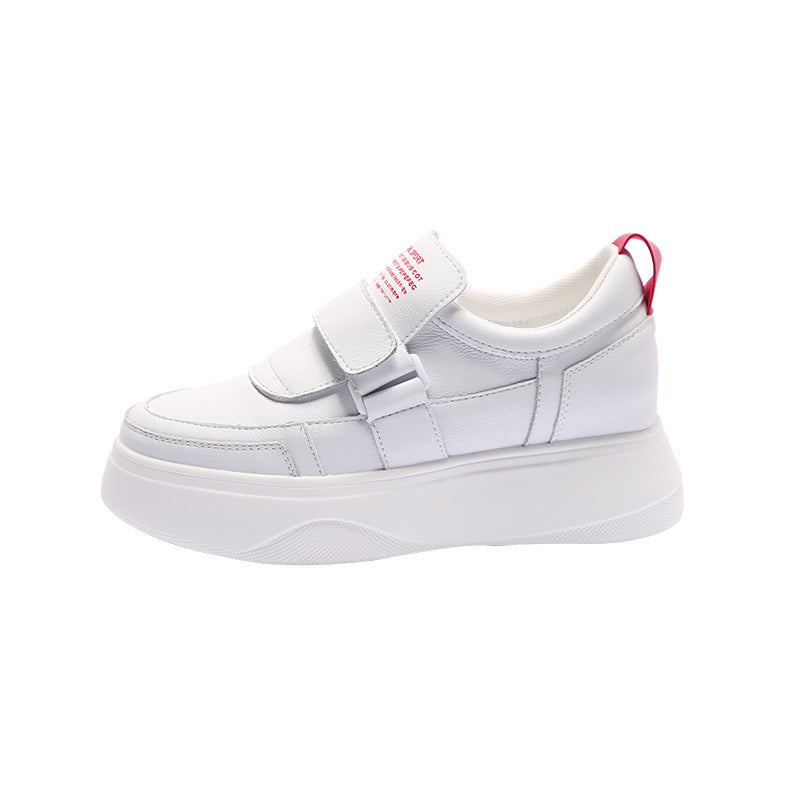 Women's Velcro Hidden White Mesh Platform Nurse Women's Casual Shoes