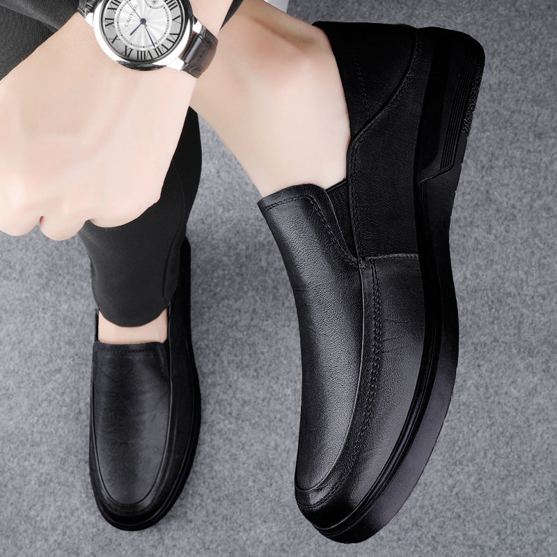 Men's Business Large Size Slip-on Soft Bottom Loafers/doug Shoes