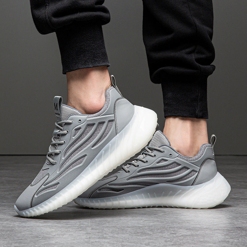 Men's Bottom Light Running Korean Style Thick Sneakers
