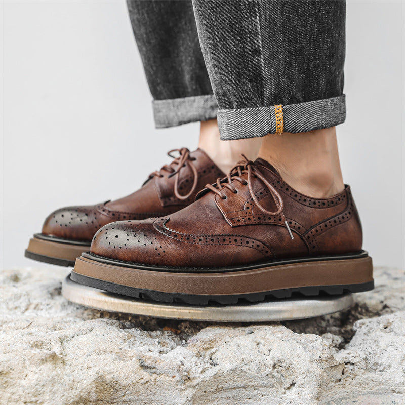 Men's Summer Trendy Business Formal Fashion Leather Shoes