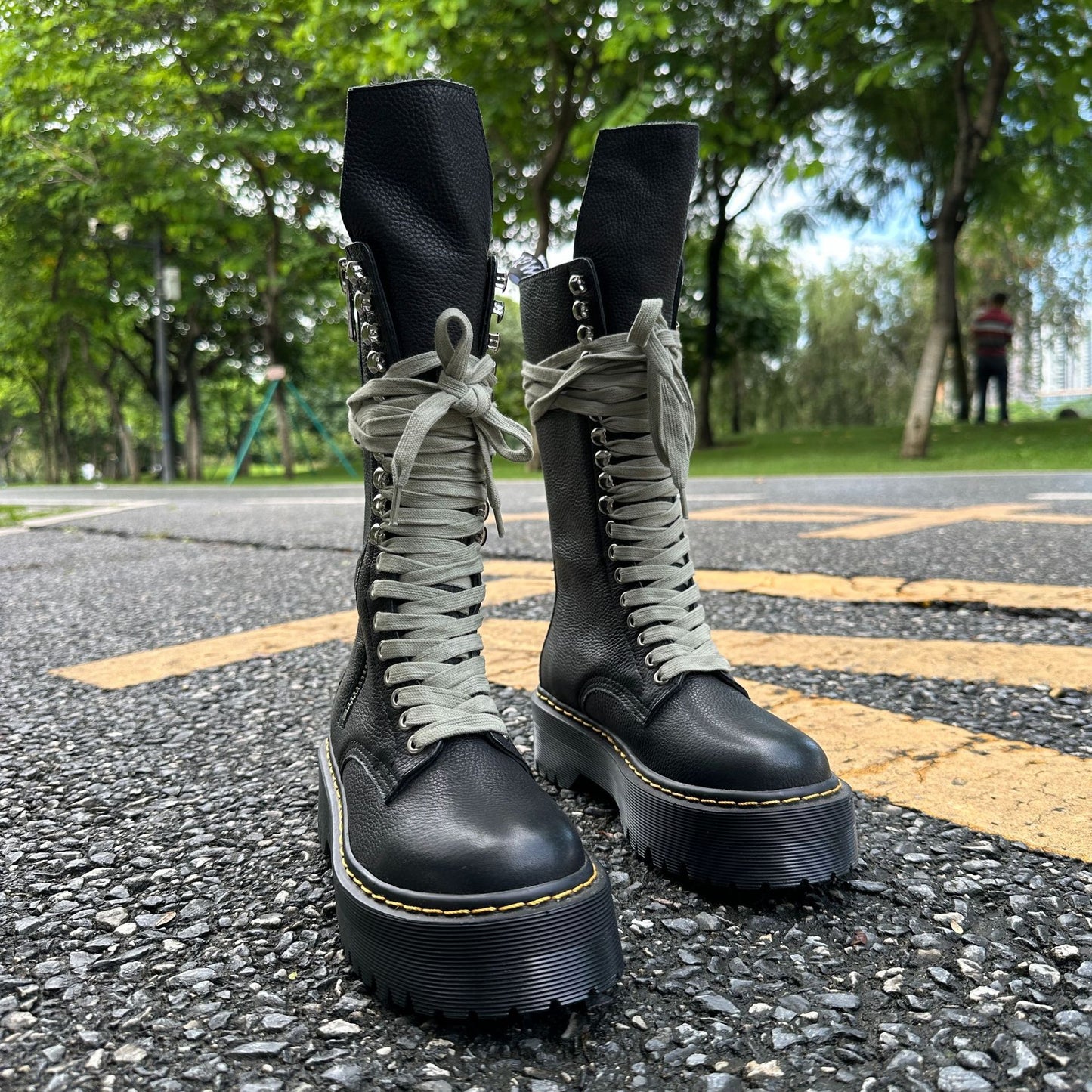 Women's & Men's Knight British Style Raise The Bottom Boots