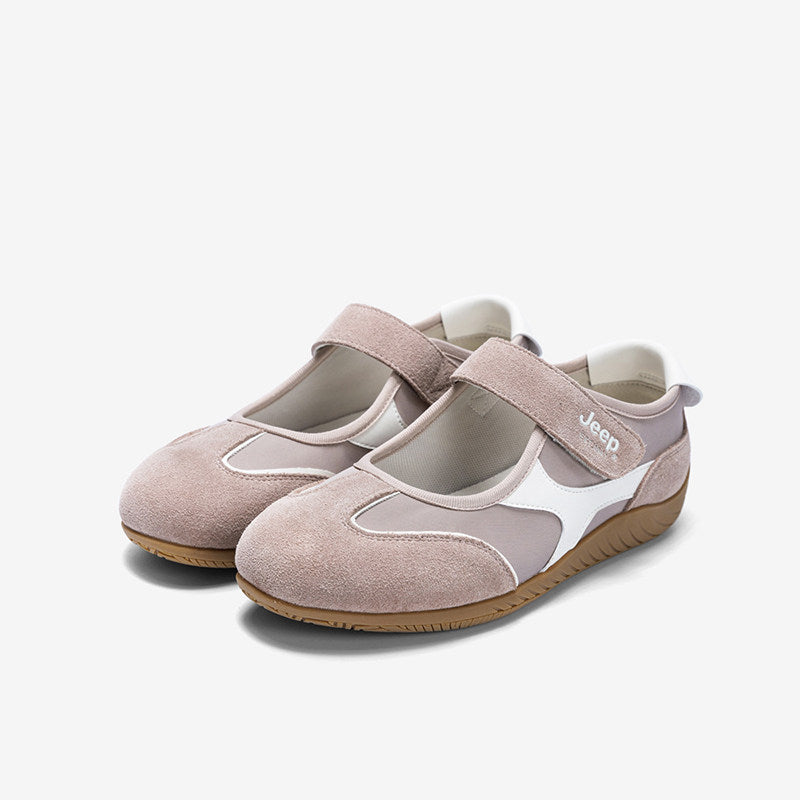 Women's Soft Bottom Comfortable Flat Sports Mary Jane Ballet Style Leisure Women's Fashion Shoes