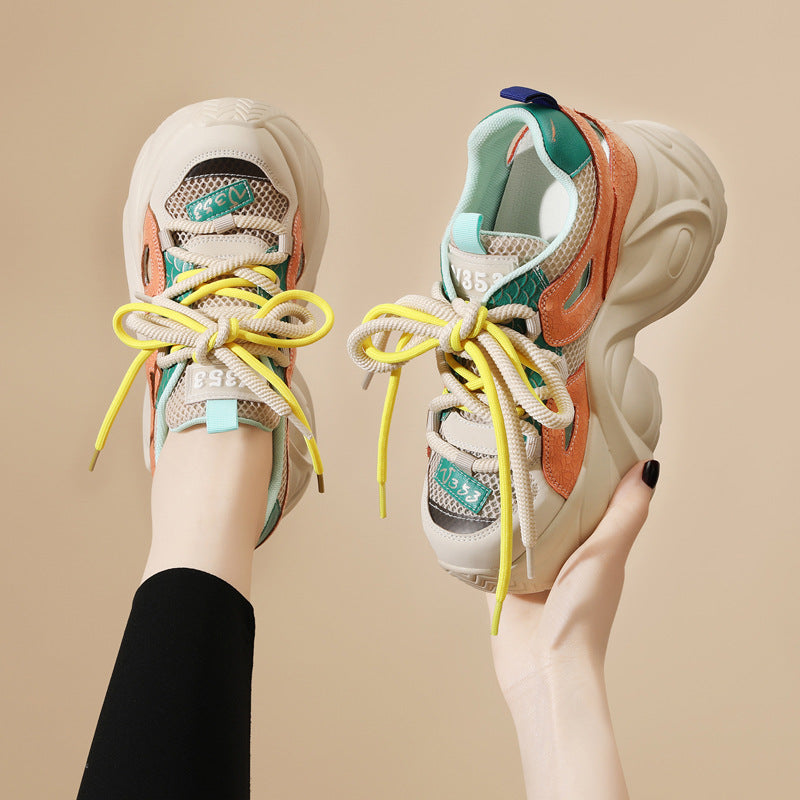 Thick Bottom Height Increasing Insole Summer Outside Sneakers