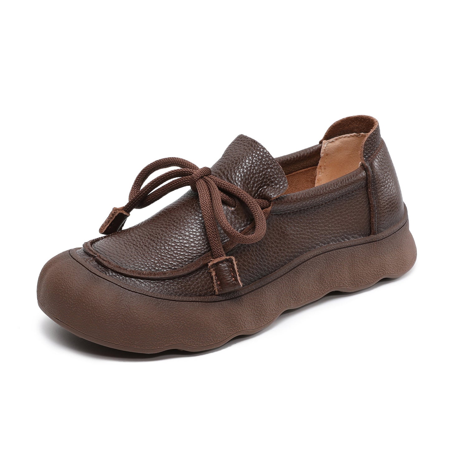 Women's Retro Handmade Genuine Soft Bottom Surface Women's Casual Shoes