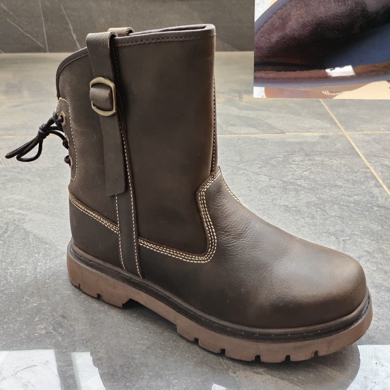 Women's & Men's Offer Booties Worker Genuine Rider Fashion Breathable Boots