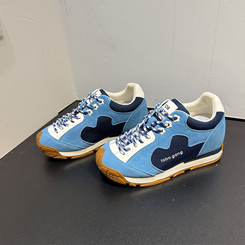 Increasing Insole German Training Autumn Thick Bottom Jogging Women's Sports Shoes