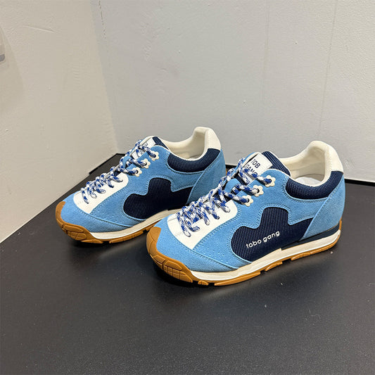 Increasing Insole German Training Autumn Thick Bottom Jogging Women's Sports Shoes