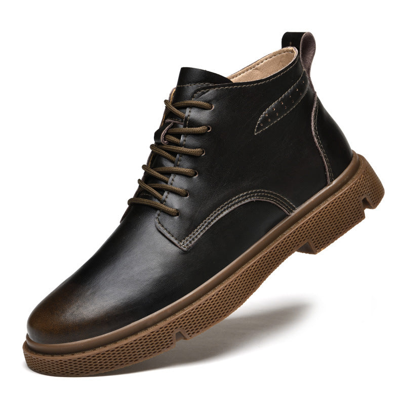 Men's British Plus Veet Winter Insulated Height Casual Shoes