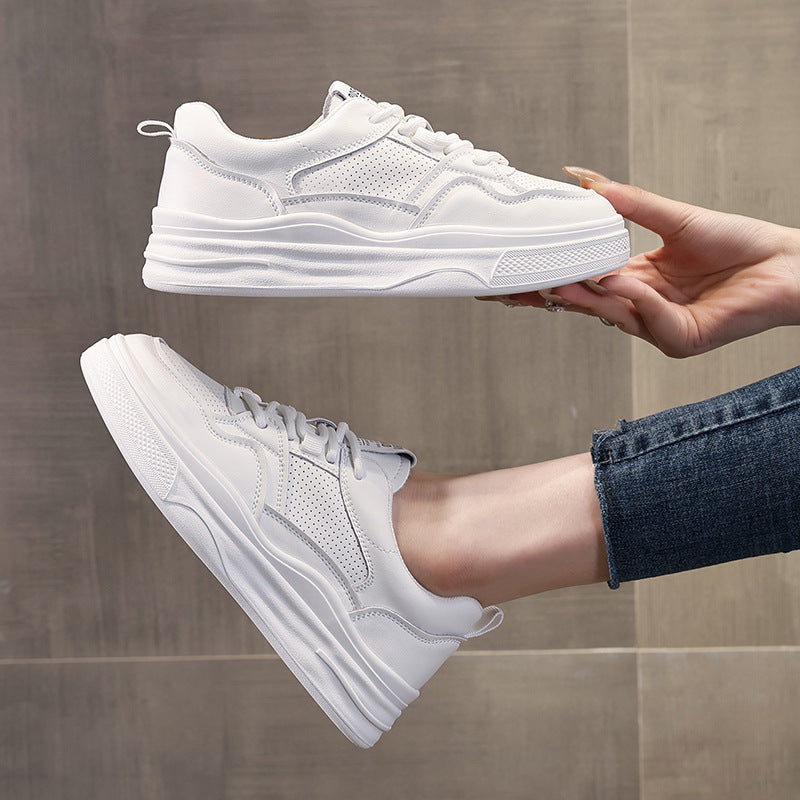 Women's Mesh Aerating Plate With Skirt Thin Casual Shoes