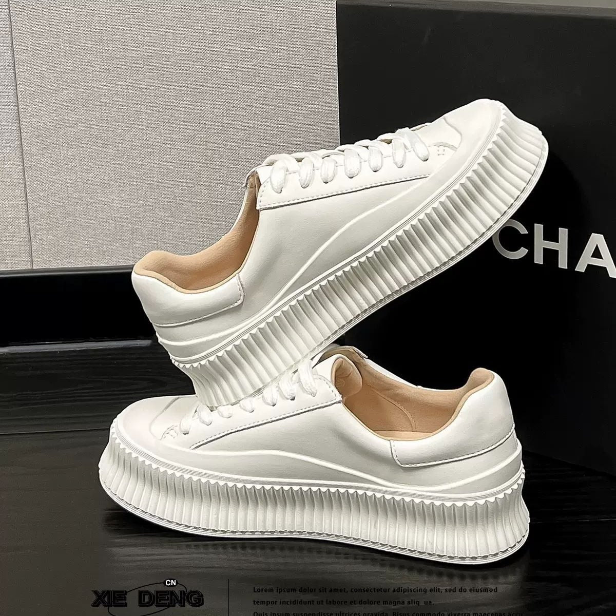 Women's Platform White Small Size Summer Versatile Heighten Muffin Sports Casual Shoes